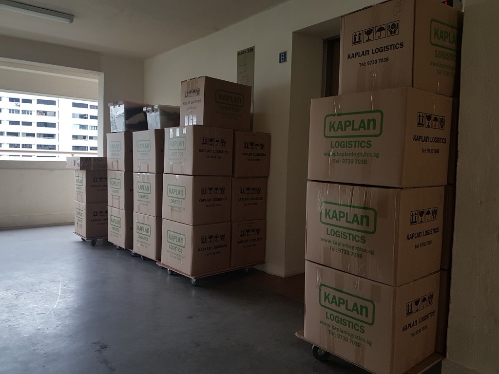 Movers storage